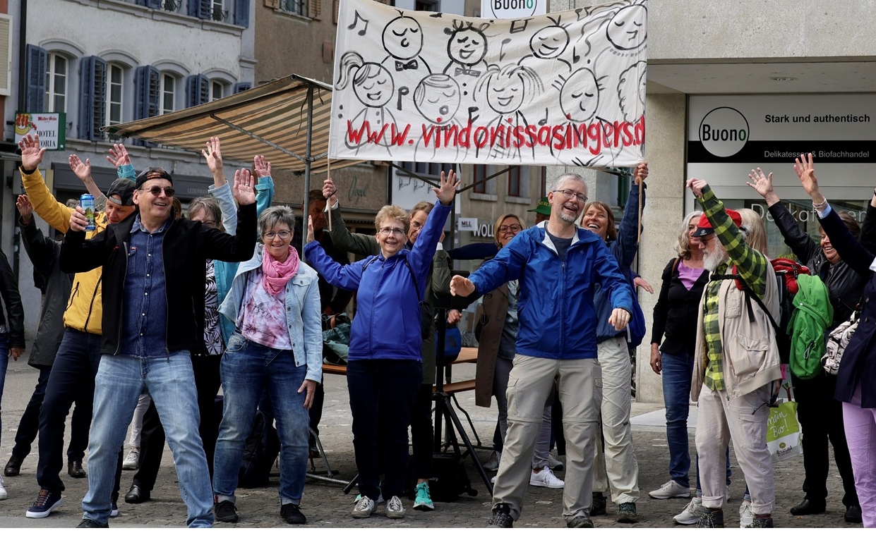 ueber uns flashmob